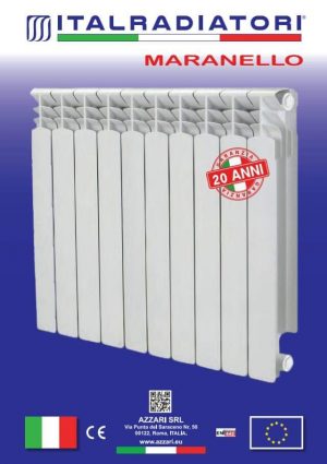 Radiateur Aluminium 08 éléments Maranello